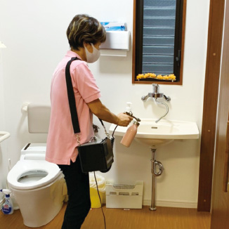 デイサービスでの除菌・消臭