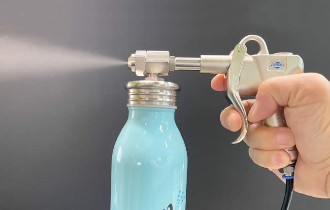 専用ノズルガン